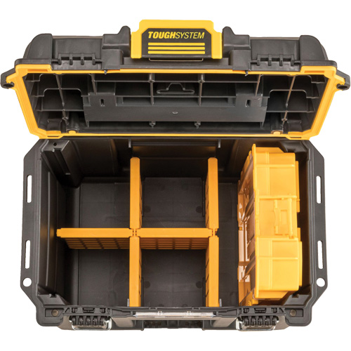 ToughSystem&reg; 2.0 Deep Compact Toolbox, 10" x 15-7/20" x 13-4/5", Black/Yellow PB Rental Co. Ltd.