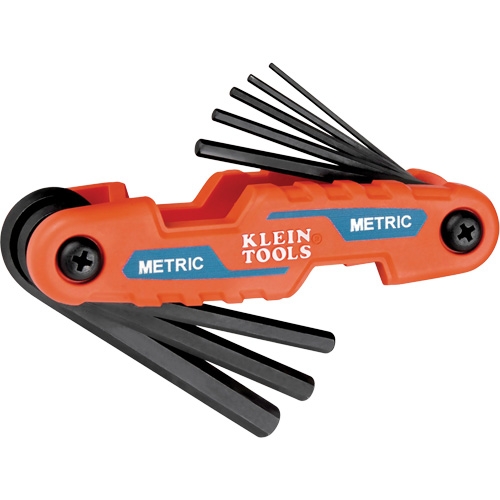 Compact Folding Hex Key Set, 8 Pcs., Metric PB Rental Co. Ltd.