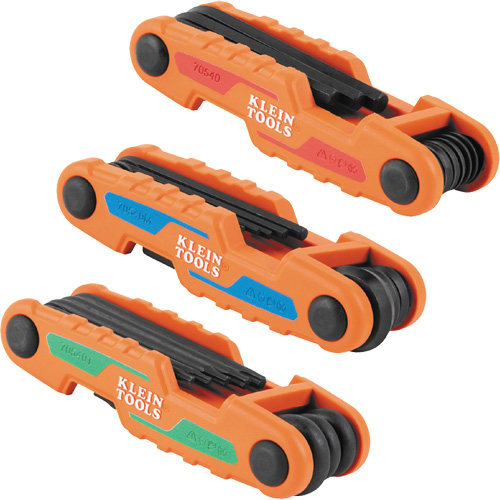 Compact Folding Hex Key Set, 25 Pcs., Metric & Imperial/Torx&reg; PB Rental Co. Ltd.
