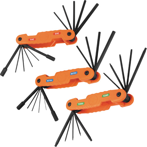 Pro Folding Hex Key Set, 31 Pcs., Metric & Imperial/Torx&reg; PB Rental Co. Ltd.