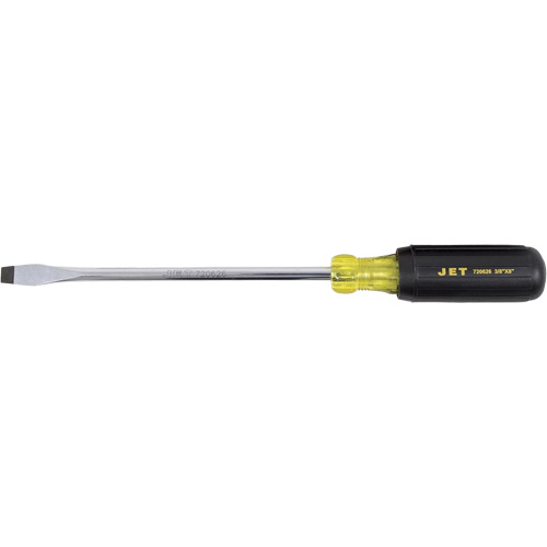 JKSS-8R Tournevis &agrave; fente, Tige de 3/8", Ronde, 8" lo, Prise en Coussin&eacute;e PB Rental Co. Ltd.