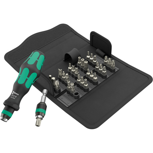 32-piece Kraftform Kompakt 71 Security Screwdriver, 4-17/25" L, Cushion Grip Handle PB Rental Co. Ltd.