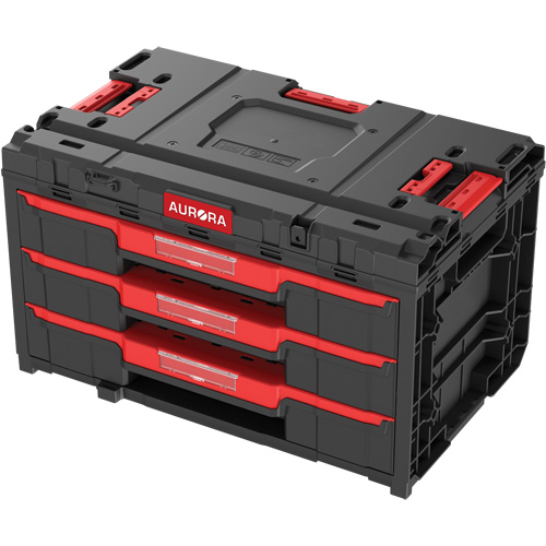 Arx&reg; 3-Drawer Toolbox, 23-1/10" x 15" x 13-2/5", Black PB Rental Co. Ltd.