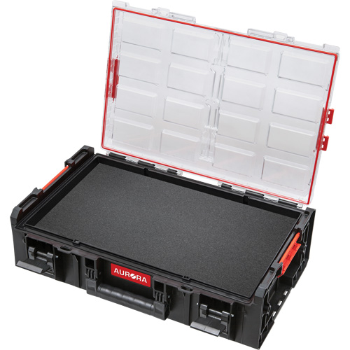 Organisateur deux fois tr&egrave;s grand avec cloisons en mousse &agrave; plusieurs couches Arx, 23" x 15-1/5" x 6-4/5", Noir PB Rental Co. Ltd.