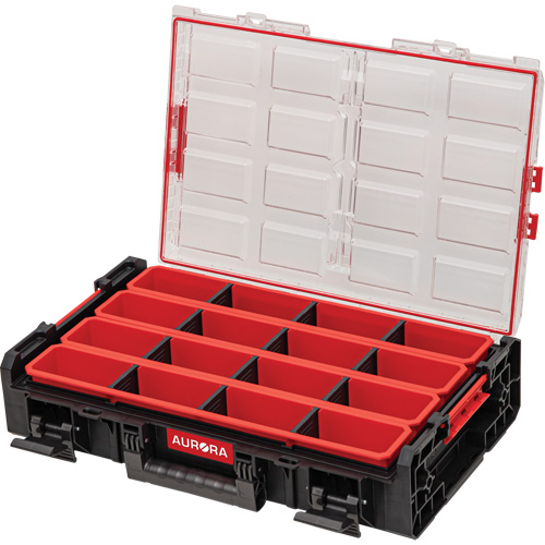 Organisateur tr&egrave;s grand avec bacs longs Arx, 23" x 15-1/5" x 5", Noir PB Rental Co. Ltd.