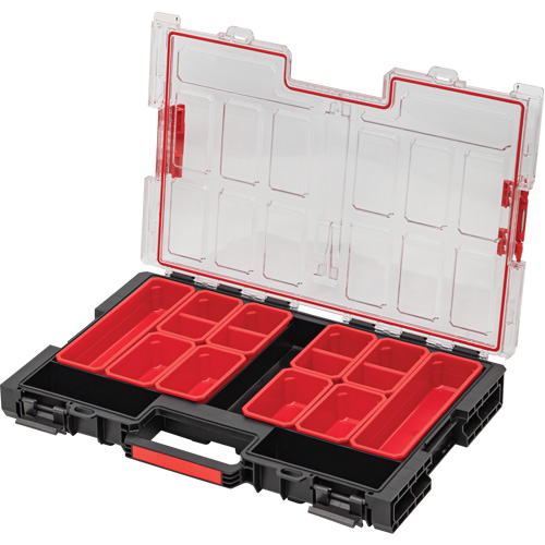 Grand organisateur avec bacs Arx, 21" x 15" x 3", Noir PB Rental Co. Ltd.