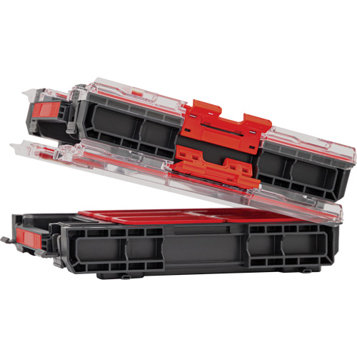 Organisateur moyen avec bacs Arx, 10-3/10" x 14-3/10" x 3", Noir PB Rental Co. Ltd.