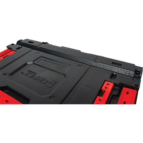 Boîte &agrave; outils Arx &agrave; un tiroir, 11-1/5'' la x 18-3/10" p x 9-1/10" h, Noir/Rouge PB Rental Co. Ltd.