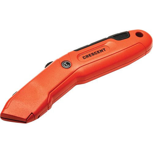 Auto-Retracting Safety Knife, 1", Steel, Aluminum Handle PB Rental Co. Ltd.