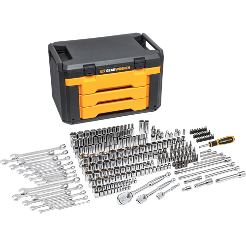 6-Point Mechanics Tool Set in 3 Drawer Storage Box PB Rental Co. Ltd.