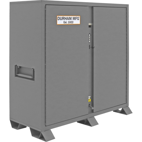 Armoire de rangement pour le chantier, Acier, 47,5 pi³, Gris PB Rental Co. Ltd.