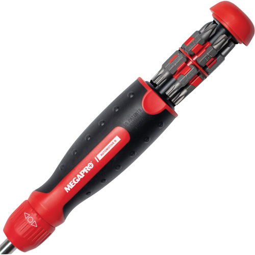 13-in-1 Automotive Ratcheting Multi-Bit Screwdriver, Cushion Grip Handle PB Rental Co. Ltd.