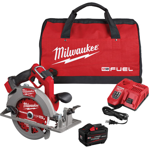 Ensemble de scie circulaire Fuel, 7-1/4", 18 V PB Rental Co. Ltd.