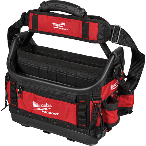 PackOut Structured Tote, Polyester, 39 Pockets, Black/Red PB Rental Co. Ltd.