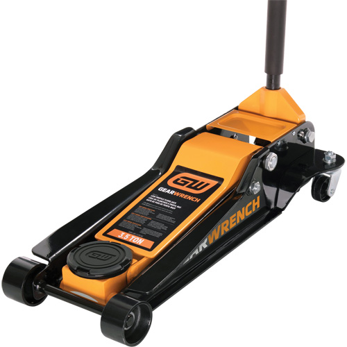 Low Profile Floor Jack, 3.5 Ton(s) Capacity, 3-3/4" Lowered, 21-3/4" Raised, Manual Hydraulic PB Rental Co. Ltd.
