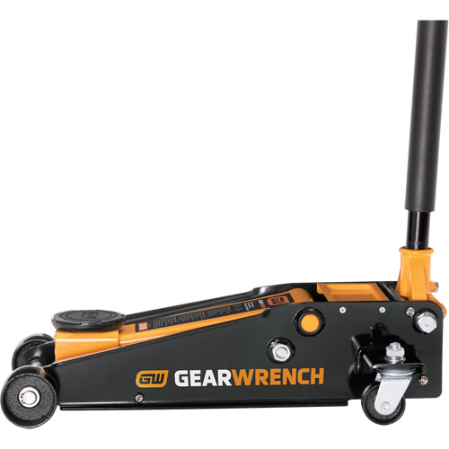 Heavy-Duty Floor Jack, 3 Ton(s) Capacity, 5-1/4" Lowered, 18-1/4" Raised, Manual Hydraulic PB Rental Co. Ltd.
