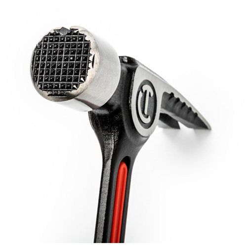 Milled-Face Framing Hammer, 28 oz., Solid Steel Handle, 16" L PB Rental Co. Ltd.