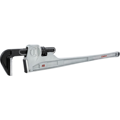 Cl&eacute; &agrave; tuyaux, Cap des m&acirc;choires 6", Longueur 48", Fini Rev&ecirc;tement en poudre, Prise Non-ergonomique PB Rental Co. Ltd.