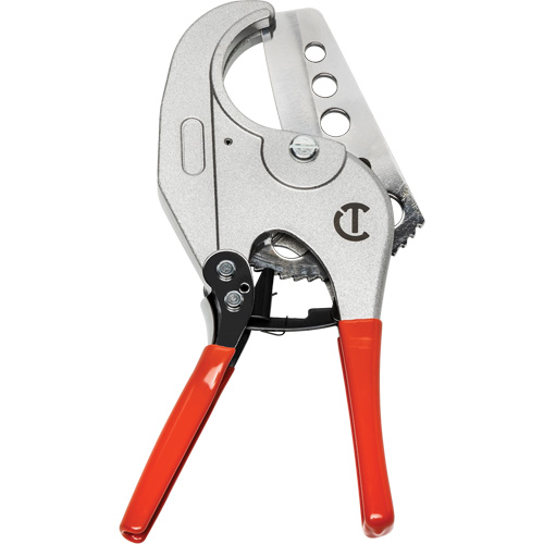 Ratcheting PVC Pipe Cutter with Dipped Grips, 1/4"- 2-3/8" Capacity PB Rental Co. Ltd.