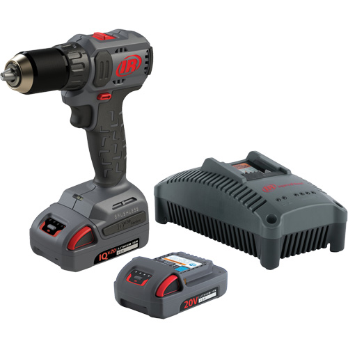 Cordless Compact Drill Driver Kit, Lithium-Ion, 20 V, 1/2" Chuck, 37 ft-lbs Torque PB Rental Co. Ltd.