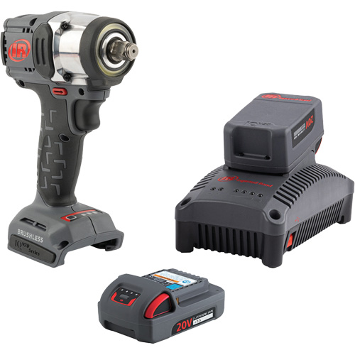 Compact Cordless Impact Wrench Kit, 20 V, 1/2" Socket PB Rental Co. Ltd.
