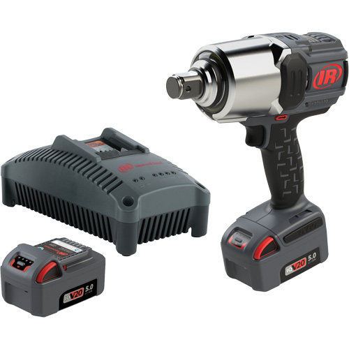 Cordless Impact Wrench Kit with Friction Ring Thru-Hole, 20 V, 1" Socket PB Rental Co. Ltd.