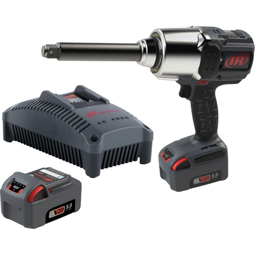 Ensemble de cl&eacute; &agrave; chocs sans fil avec traverse pour anneau de friction, 20 V, Mandrin 3/4" PB Rental Co. Ltd.