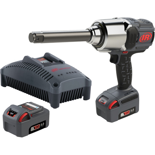 Cordless Impact Wrench Kit with Friction Ring Thru-Hole, 20 V, 1" Socket PB Rental Co. Ltd.