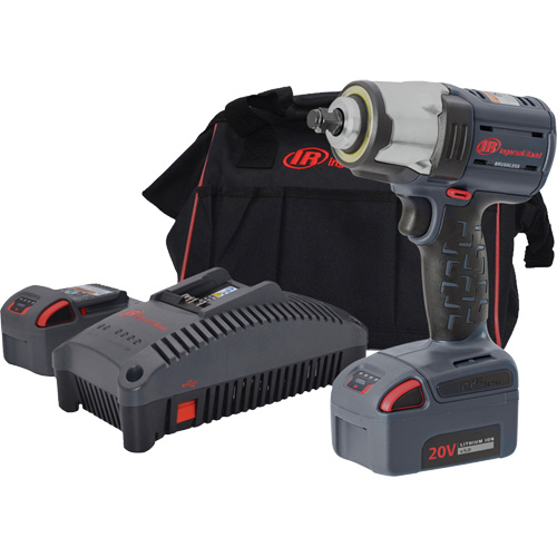 Compact High Torque Cordless Impact Wrench Kit, 20 V, 1/2" Socket PB Rental Co. Ltd.