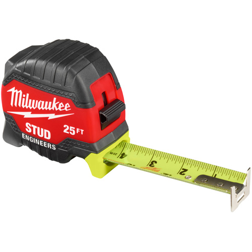 Stud Tape Measure with Engineer's Scale, 1-5/16" x 25' PB Rental Co. Ltd.