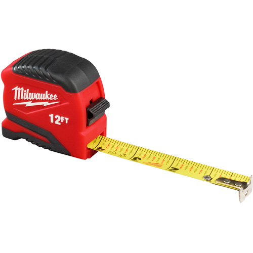 Compact Tape Measure, 13/16" x 12' PB Rental Co. Ltd.