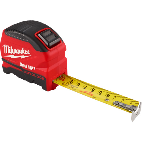 Auto-Lock Tape Measure, 1" x 16' PB Rental Co. Ltd.