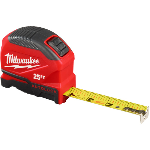 Auto-Lock Tape Measure, 1" x 25' PB Rental Co. Ltd.
