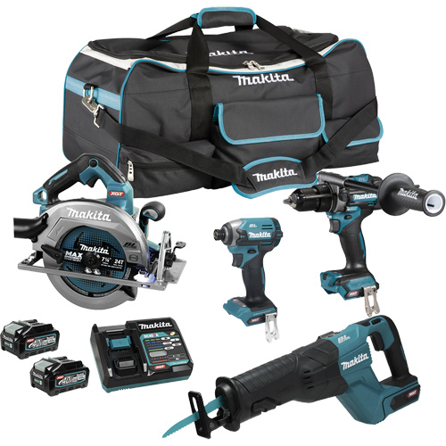 Ensemble 4 outils &agrave; moteur sans balai XGT, 40 V PB Rental Co. Ltd.