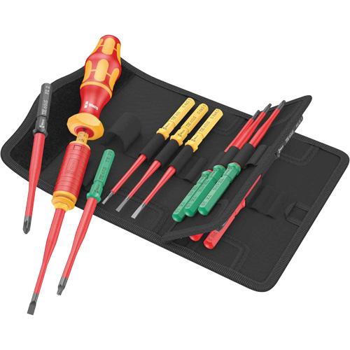 15-Piece Kraftform Kompakt Torque VDE Blade Set, 1000 V PB Rental Co. Ltd.