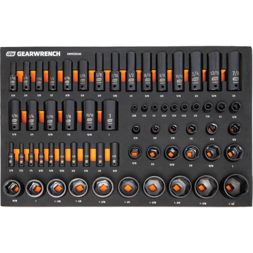 Jeu d'outils de m&eacute;canicien dans des plateaux modulaires en mousse avec conteneur de rangement, 247 morceaux PB Rental Co. Ltd.