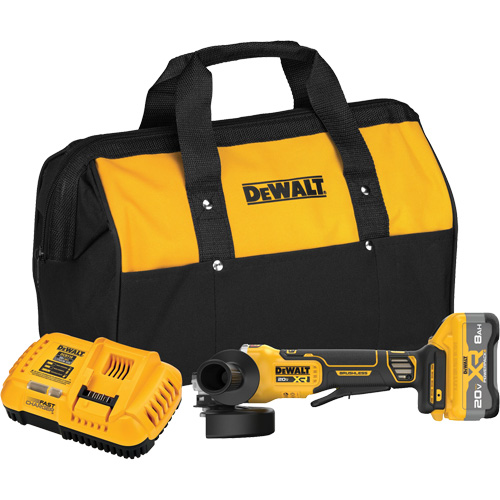 Meuleuse angulaire sans balai et sans fil MAX* XR avec XR POWERPACK, Roue de 4-1/2" - 5", 20 V PB Rental Co. Ltd.