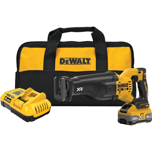 MAX* XR&reg; Brushless Cordless Reciprocating Saw Kit with XR POWERPACK, 20 V, Lithium-Ion Battery, 3000 SPM PB Rental Co. Ltd.