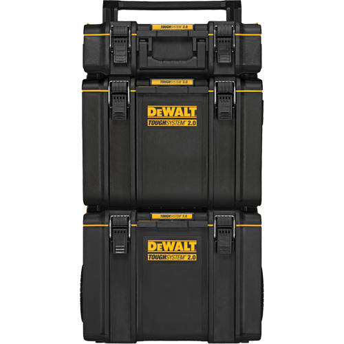 TOUGHSYSTEM&reg; 2.0 Rolling Tower, 24" x 20-2/5" x 34-1/2", Black/Yellow PB Rental Co. Ltd.