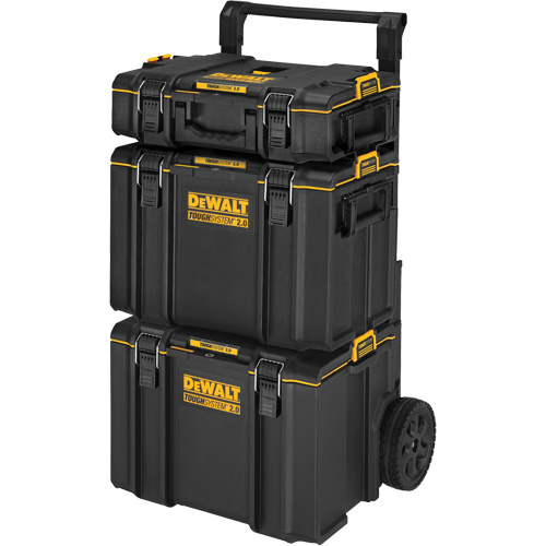 TOUGHSYSTEM&reg; 2.0 Rolling Tower, 24" x 20-2/5" x 34-1/2", Black/Yellow PB Rental Co. Ltd.