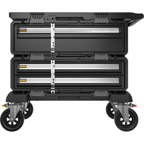 TOUGHSYSTEM&reg; 2.0 DXL 4-in-1 Modular Workstation, 34" x 25-4/5" x 30", Black/Yellow PB Rental Co. Ltd.