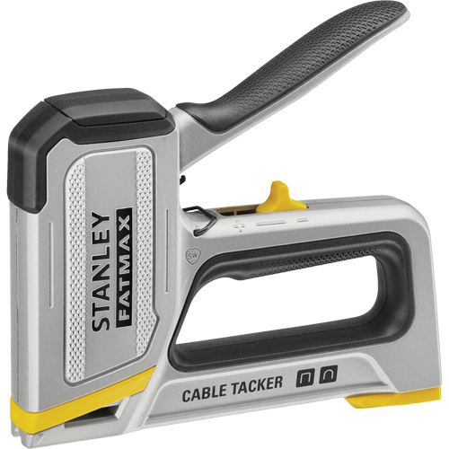 Agrafeuse pour c&acirc;ble 2-en-1 FATMAX , Agrafes 8 mm/10 mm/11 mm/12 mm/14 mm PB Rental Co. Ltd.