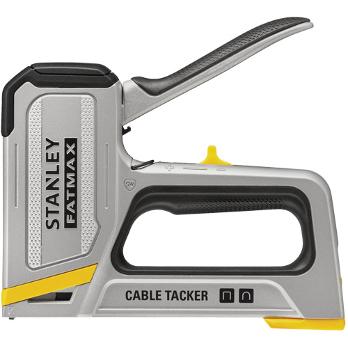 Agrafeuse pour c&acirc;ble 2-en-1 FATMAX , Agrafes 8 mm/10 mm/11 mm/12 mm/14 mm PB Rental Co. Ltd.