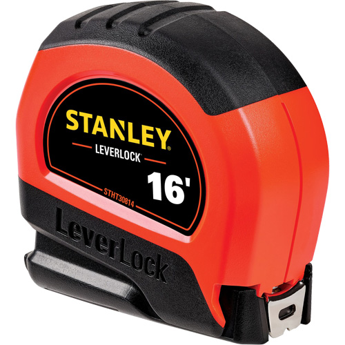High-Visibility LEVERLOCK&reg; Tape Measure, 16', Imperial Graduations PB Rental Co. Ltd.