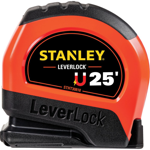 High-Visibility Magnetic LEVERLOCK&reg; Tape Measure, 25', Imperial Graduations PB Rental Co. Ltd.