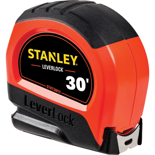 High-Visibility LEVERLOCK&reg; Tape Measure, 30', Imperial Graduations PB Rental Co. Ltd.
