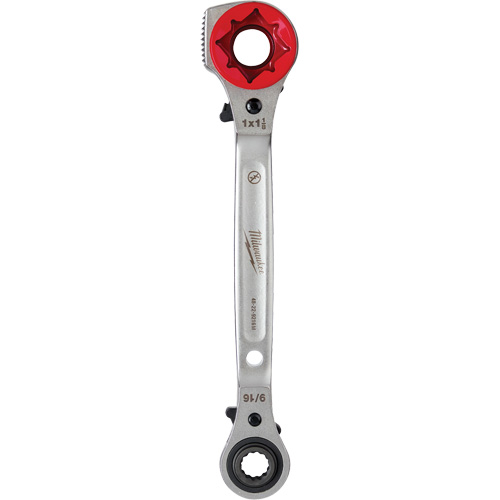 Cl&eacute; &agrave; cliquet 5 en 1 pour monteur de ligne avec face de frappe frais&eacute;e, Prise de 3/4"/1"/1-1/8", Poign&eacute;e Ergonomique PB Rental Co. Ltd.