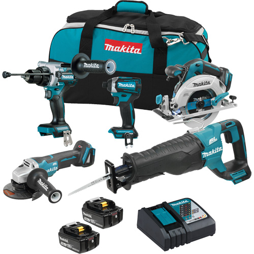 18V LXT Brushless 5 Tool Combo Kit, Lithium-Ion, 18 V PB Rental Co. Ltd.