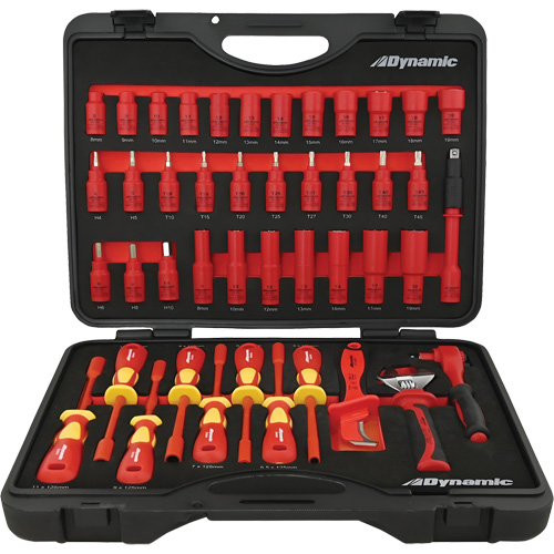 Insulated Socket & Tool Set, 44 Pcs PB Rental Co. Ltd.