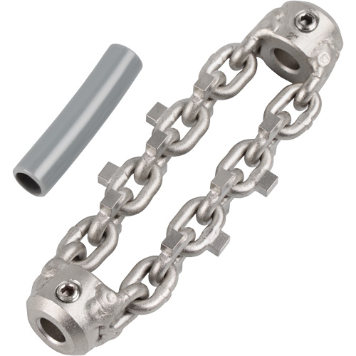 Chaîne de nettoyage de tuyaux de 2" pour c&acirc;ble de serpent &agrave; chaîne de 1/4" PB Rental Co. Ltd.